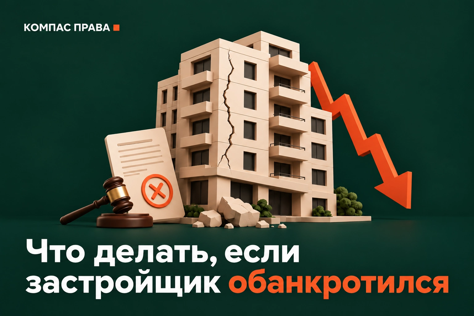 Жилой дом и документы — банкротство застройщика